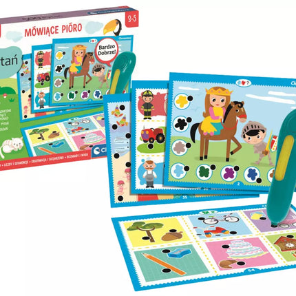 Kalbanti Rašiklis 500 Klausimų Lenkų Kalba Clementoni 50782