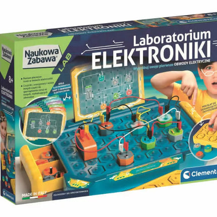 Mokslo linksmybės Elektronikos laboratorija lenkų kalba Clementoni 50727