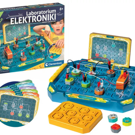 Mokslo linksmybės Elektronikos laboratorija lenkų kalba Clementoni 50727