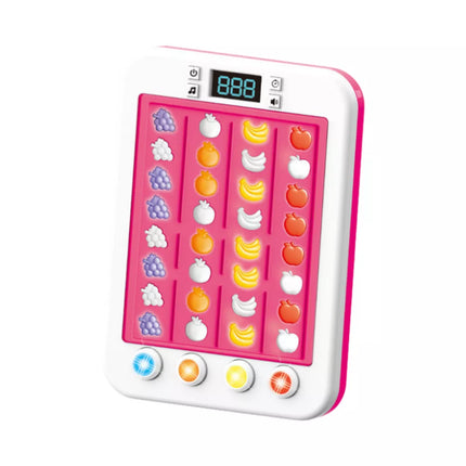 Elektroninis ritminis žaidimas „Fruit Lights Sounds“, rožinis