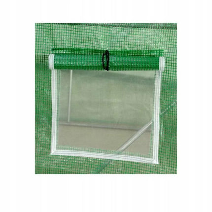 Sodo tunelinis šiltnamis daržovėms iš folijos 2x3 6m2 Žalias rėmas