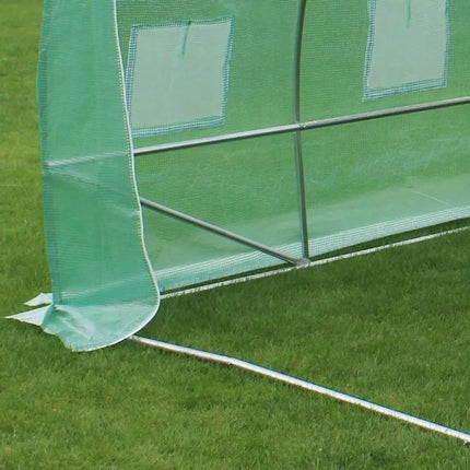 Šiltnamio tunelis iš folijos sodui 4x2,5x2m, folija 10m², UV-4 Premium