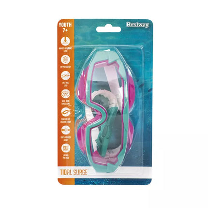 Bestway 21179 rožiniai plaukimo akiniai