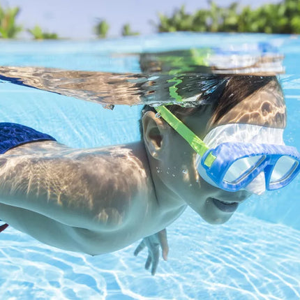 Mėlyna Bestway 22011 plaukimo kaukė