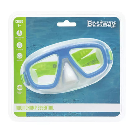 Mėlyna Bestway 22011 plaukimo kaukė