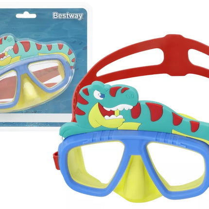 Bestway plaukimo akiniai „Dinozauras“ 22064