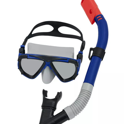 Nardymo komplektas, juoda kaukė, snorkelis Bestway 24053