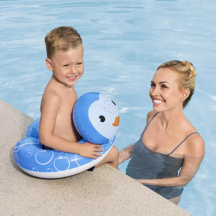Pripučiamas plaukimo ratas "Pingvinas" 50 x 46 cm Bestway 36405
