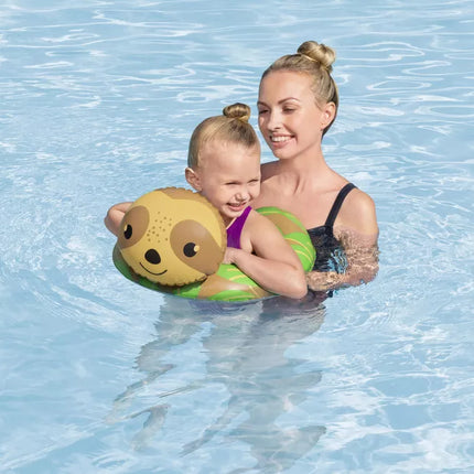 Pripučiamas plaukimo ratas tinginys 50 x 46 cm Bestway 36405