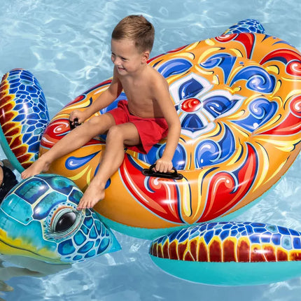 Pripučiamas čiužinys vėžlys 183 x 173 cm Bestway 41523