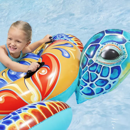 Pripučiamas čiužinys vėžlys 183 x 173 cm Bestway 41523