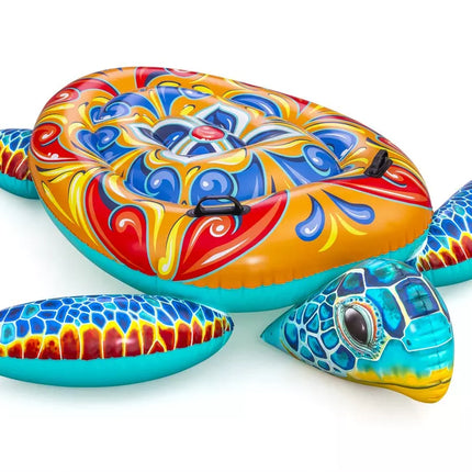 Pripučiamas čiužinys vėžlys 183 x 173 cm Bestway 41523