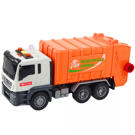 Šiukšliavežė šiukšliadėžės Šviesos Garsai Oranžinė 1:14