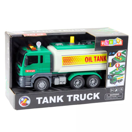 Sunkvežimis Cisterna Vandens Šviesos Garsai Žalias 1:14