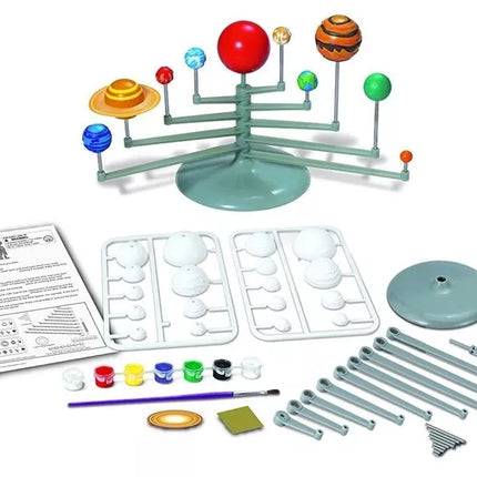 Kūrybinių planetų rinkinys surinkimui ir dažymui