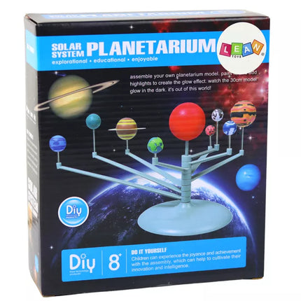 Kūrybinių planetų rinkinys surinkimui ir dažymui