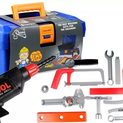 Dėžė su įrankiais meistrui, didelis rinkinys, 31 dalis