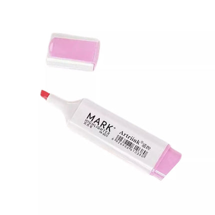 Žymeklių rinkinys mokyklai, biurui, pastelinės spalvos, 6 vnt.