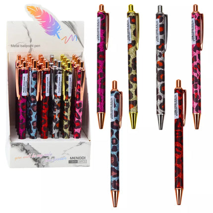 Automatinis metalinis tušinukas "Panther", mėlynas rašalas, 1,0 mm