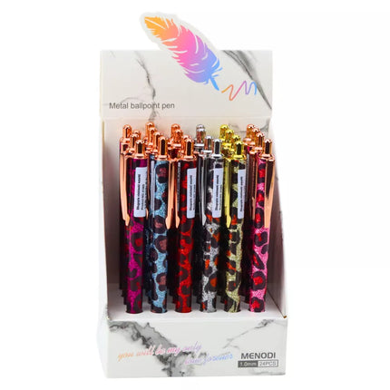 Automatinis metalinis tušinukas "Panther", mėlynas rašalas, 1,0 mm