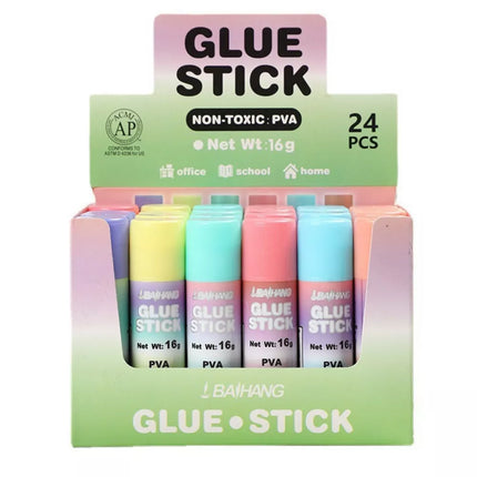 Klijų pieštukas mokyklai biurui Pastelinis 8g