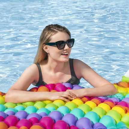 Pripučiamas plaukimo čiužinys Rainbow 216 x 80 cm Bestway 44107