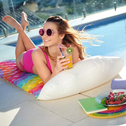 Pripučiamas plaukimo čiužinys Rainbow 216 x 80 cm Bestway 44107