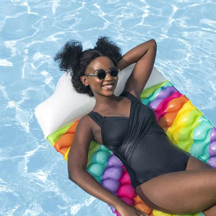 Pripučiamas plaukimo čiužinys Rainbow 216 x 80 cm Bestway 44107