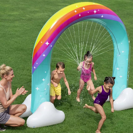 Pripučiama vaivorykštės vandens užuolaida 221 x 71 x 19 cm Bestway 52732