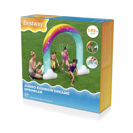 Pripučiama vaivorykštės vandens užuolaida 221 x 71 x 19 cm Bestway 52732