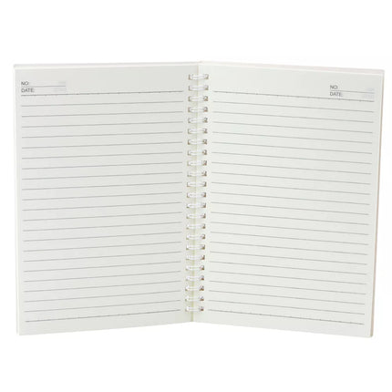 Nešiojamas kompiuteris Nešiojamas kompiuteris su linijomis Katė Vienaragis su lanku Rožinis A5 60 lapų