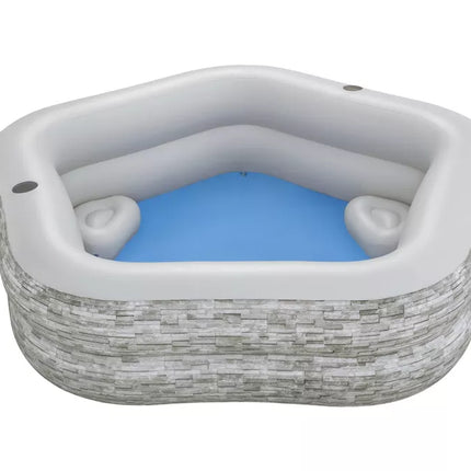 Pripučiamas sodo baseinas 213 x 206 x 53 cm Bestway 54423