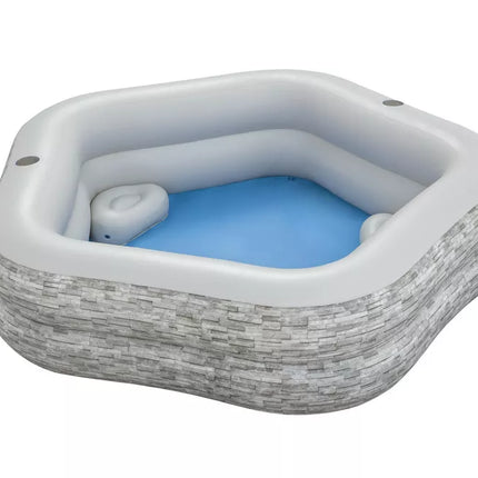 Pripučiamas sodo baseinas 213 x 206 x 53 cm Bestway 54423