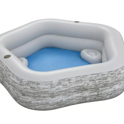 Pripučiamas sodo baseinas 213 x 206 x 53 cm Bestway 54423