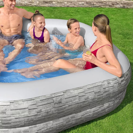 Pripučiamas sodo baseinas 213 x 206 x 53 cm Bestway 54423