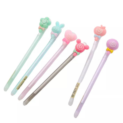 Gelinis rašiklis su trintuku, deimanto formos dangteliu, 0,5 mm