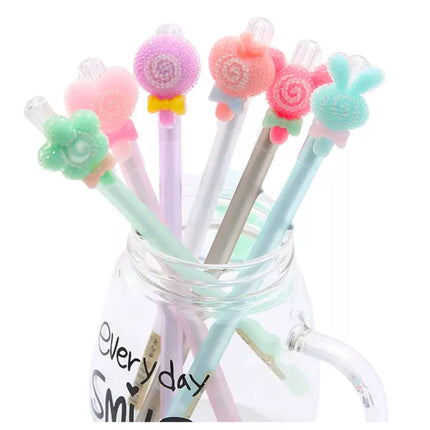 Gelinis rašiklis su trintuku, deimanto formos dangteliu, 0,5 mm