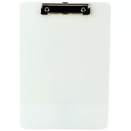 Rašymo lenta su segtuku A4, plastikinis, baltas