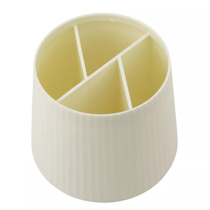 Organizatorius kosmetikai ir kanceliarinėms prekėms, 5 skyrių, smėlio spalvos