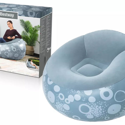 Pripučiama mėlyna kėdė Bestway 75052