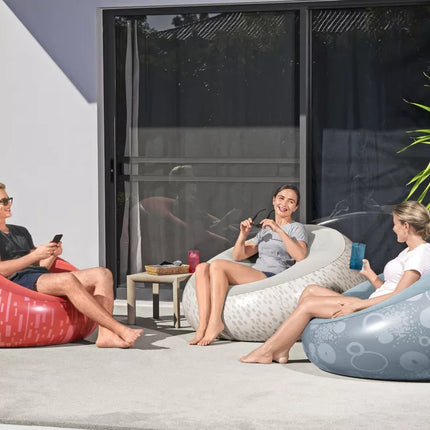 Pripučiama mėlyna kėdė Bestway 75052