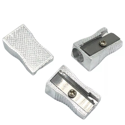 Viengubas metalinis drožtukas ploniems pieštukams ir kreidelėms