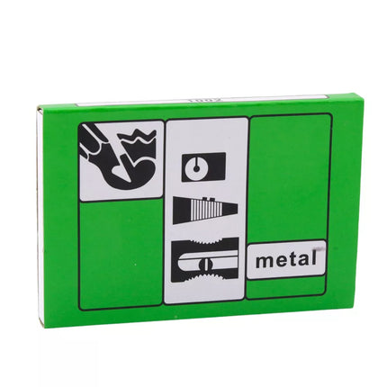 Viengubas metalinis drožtukas ploniems pieštukams ir kreidelėms