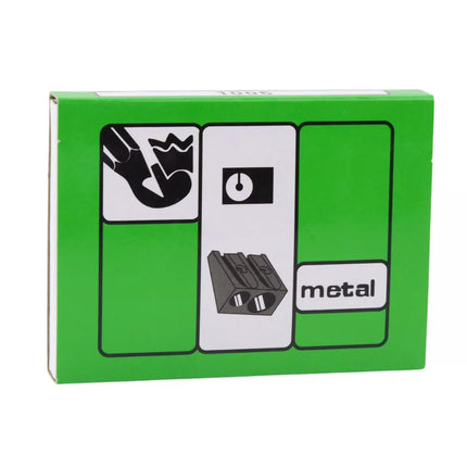 Dvigubas metalinis drožtukas storiems ir ploniems kreideliams