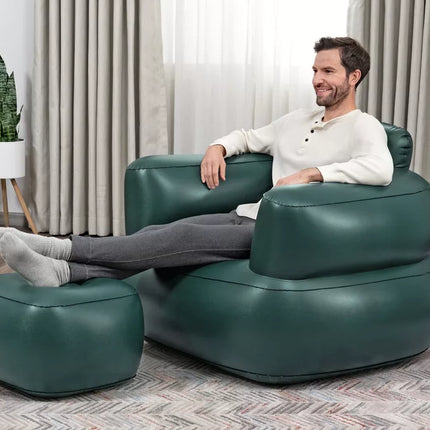 Pripučiama tamsi kėdė Bestway 75137