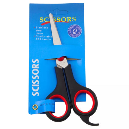 Universalios biuro ir mokyklos žirklės su neslystančia rankena 15,5 cm