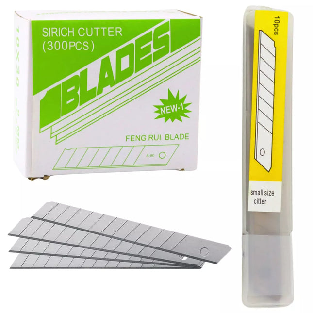 Atsarginiai segmentuoti ašmenys, 13 segmentų, 9 mm, 10 vnt.