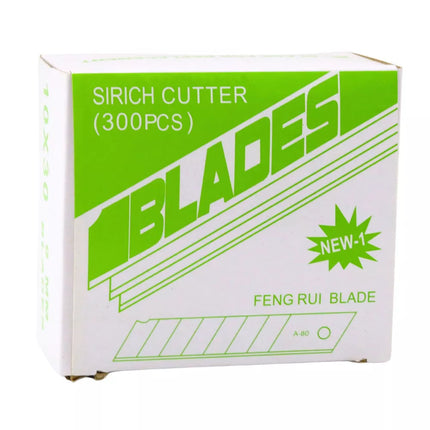 Atsarginiai segmentuoti ašmenys, 13 segmentų, 9 mm, 10 vnt.