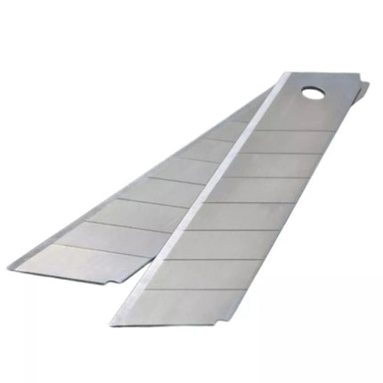 Keičiami peiliukai su segmentais, 14 segmentų, 18 mm, 10 vnt.