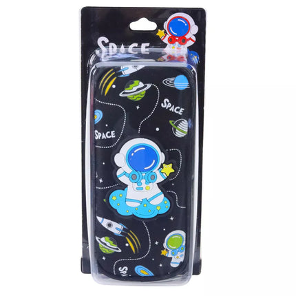 Pieštukinė mokyklai Space Cosmonaut, du skyriai, juoda